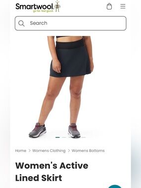 Smartwool Active Lined Skirt